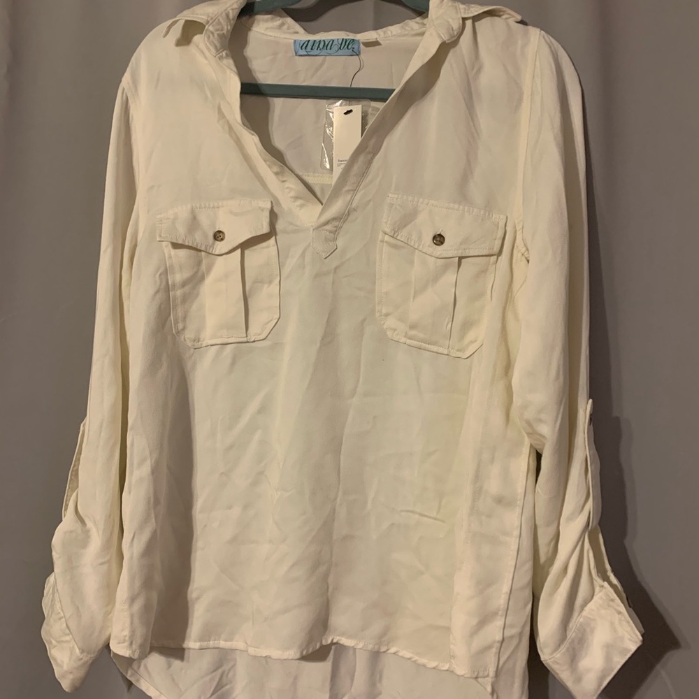 Francescas White Blouse.